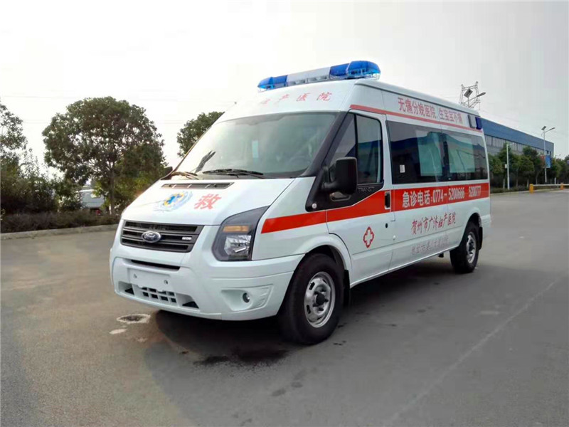 福特新世代V348長(zhǎng)軸高頂運(yùn)輸型救護(hù)車